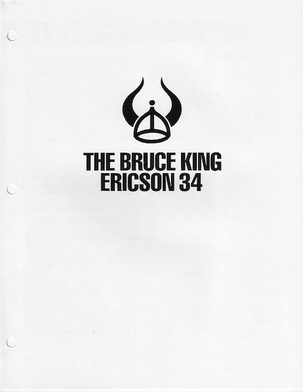 Ericson 34 Mark II Launch Brochure