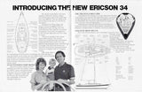 Ericson 34 Mark II Launch Brochure