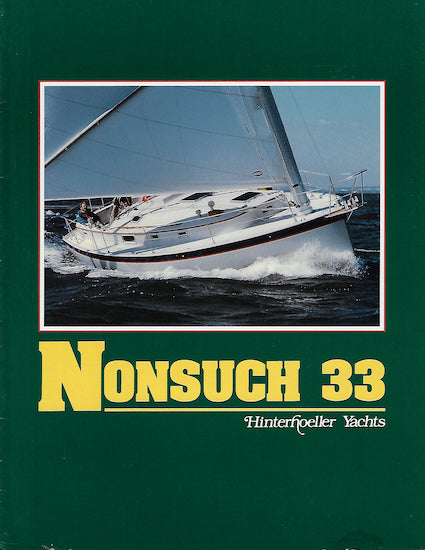 Hinterhoeller Nonsuch 33 Brochure