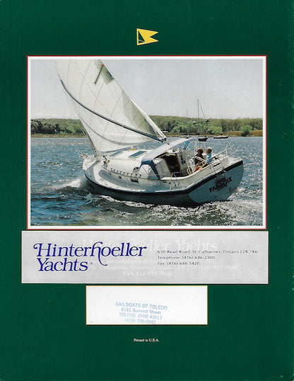 Hinterhoeller Nonsuch 33 Brochure