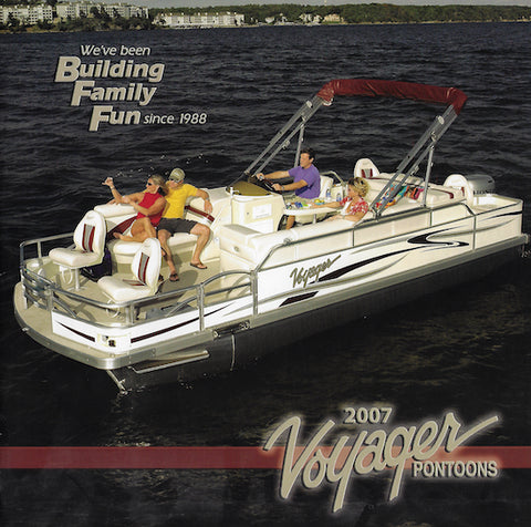 Voyager 2007 Pontoon Brochure