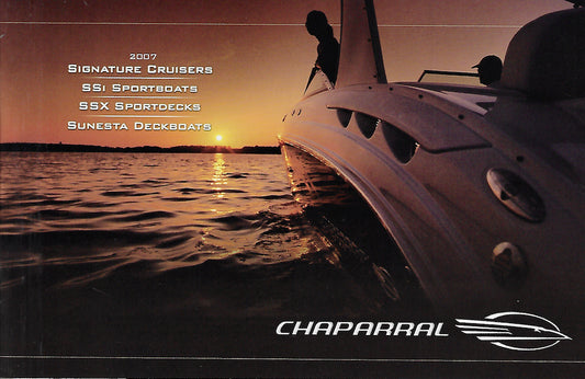 Chaparral 2007 Full Line Brochure