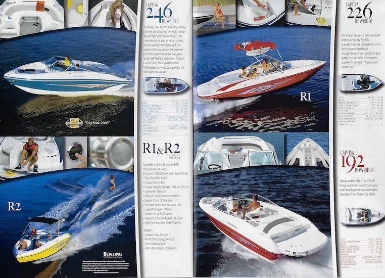 Rinker 2007 Full Line Brochure