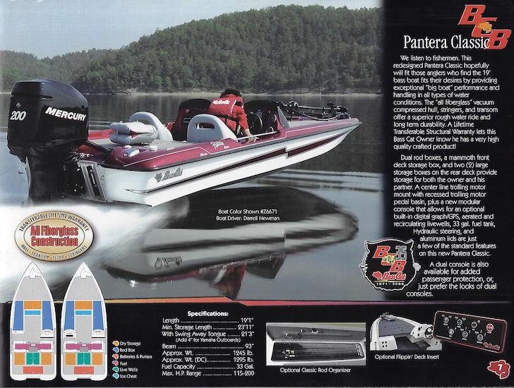 Bass Cat 2007 Brochure
