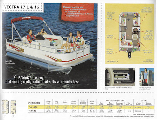 Princecraft 2007 Pontoon & Deck Boats Brochure