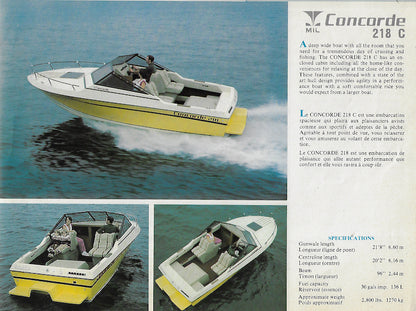 Concorde 1981 Brochure