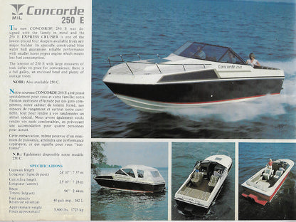 Concorde 1981 Brochure