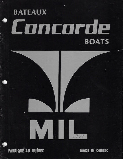 Concorde 1979 Brochure
