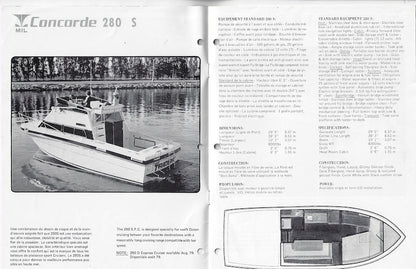 Concorde 1979 Brochure