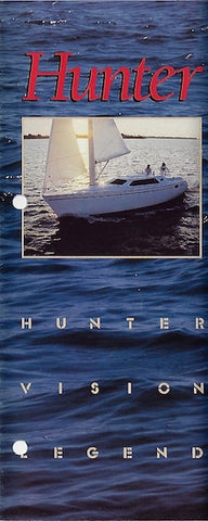 Hunter 1989 Brochure