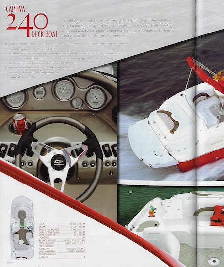 Rinker 2007 Captiva Sport Boats Brochure