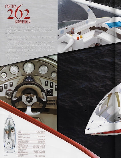 Rinker 2007 Captiva Sport Boats Brochure