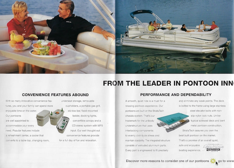Godfrey 2007 Pontoon Poster Brochure