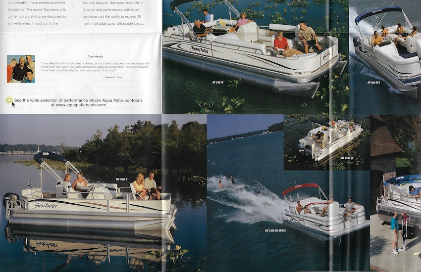 Godfrey 2007 Pontoon Poster Brochure
