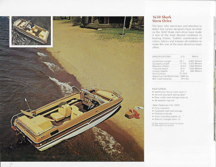 Larson 1975 Brochure