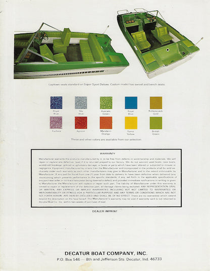 Decatur Cameo Brochure