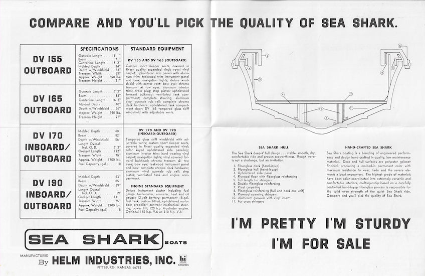 Sea Shark Brochure