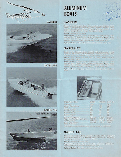 Springbok 1972 Brochure