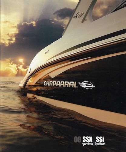 Chaparral 2008 Sportboats & Sportdecks Brochure