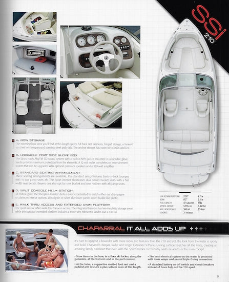 Chaparral 2008 Sportboats & Sportdecks Brochure