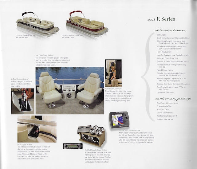 Bennington 2008 Pontoon Brochure