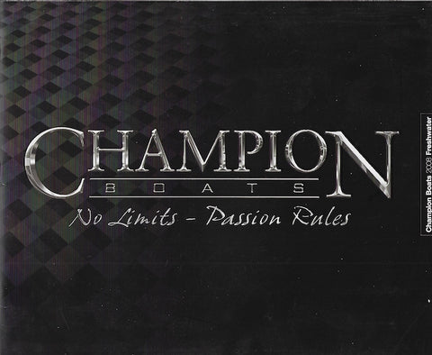 Champion 2008 Freshwater Brochure