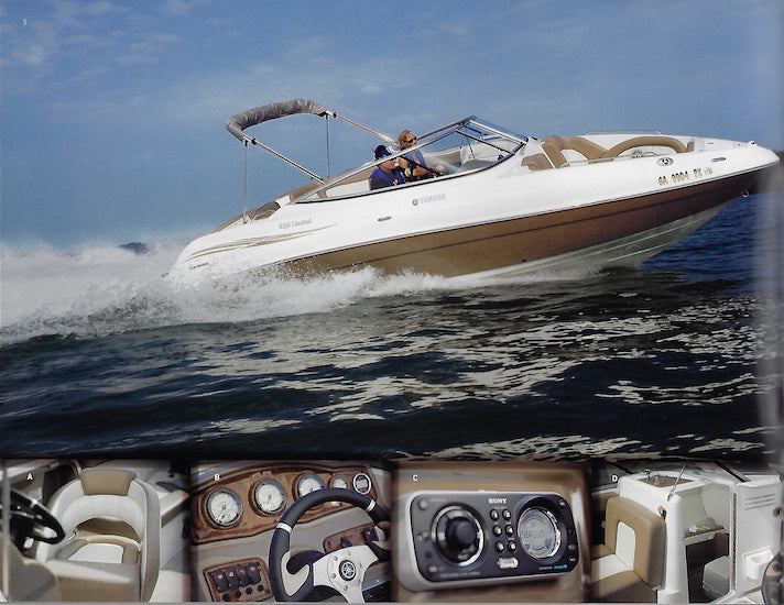 Yamaha 2008 Sport Boats Brochure