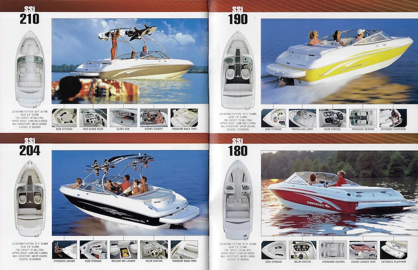 Chaparral 2008 Full Line Brochure