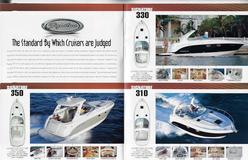 Chaparral 2008 Full Line Brochure