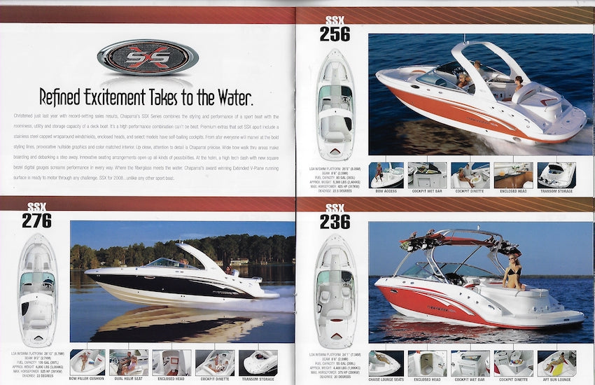 Chaparral 2008 Full Line Brochure