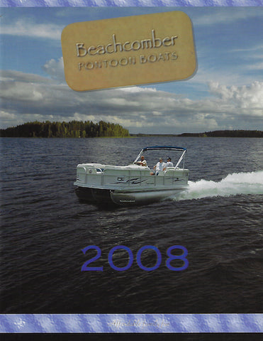 Beachcomber 2008 Pontoon Boat Brochure