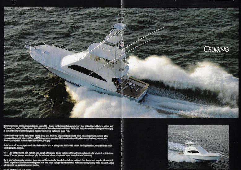 Ocean 58 Super Sport Brochure
