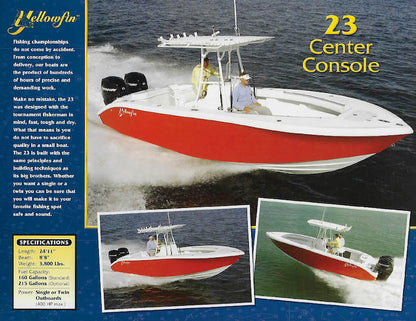 Yellowfin 2008 Small Boats Brochure