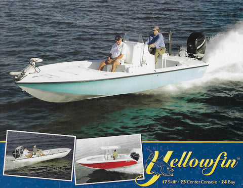 Yellowfin 2008 Small Boats Brochure