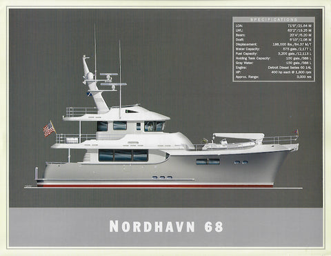 Nordhavn 68 Specification Brochure