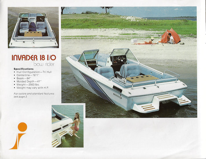 Invader 1979 Brochure