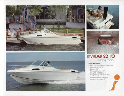 Invader 1979 Brochure