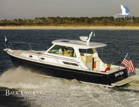 Back Cove 33 Brochure