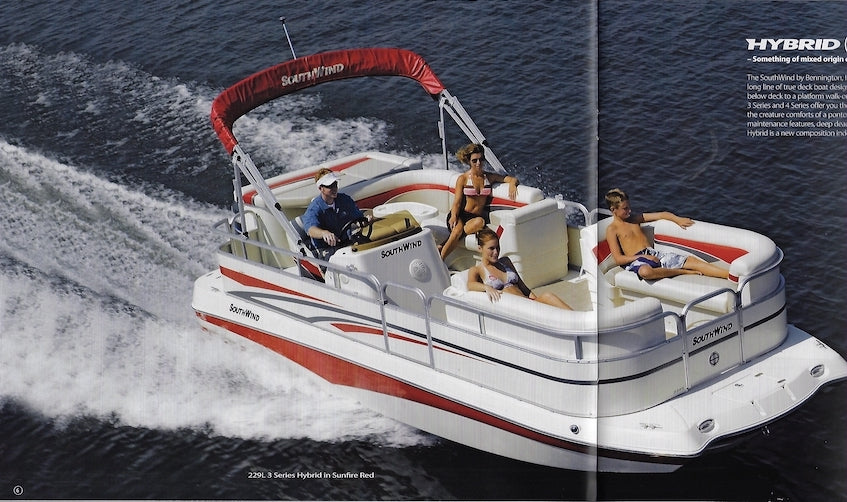 Bennington 2008 Southwind Deck Boats Brochure