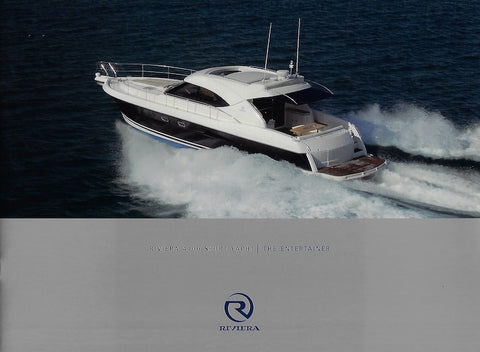 Riviera 4700 Sport Yacht Brochure