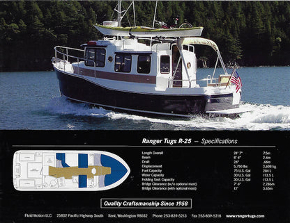 Ranger R-25 / R25 Tug Brochure