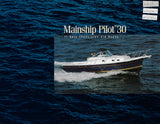 Mainship Pilot 30 Brochure