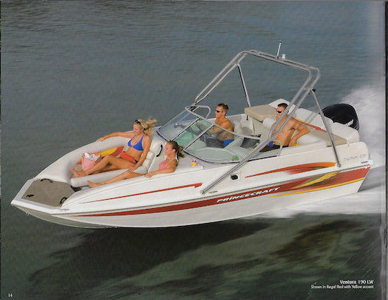 Princecraft 2008 Pontoon & Deck Boats Brochure