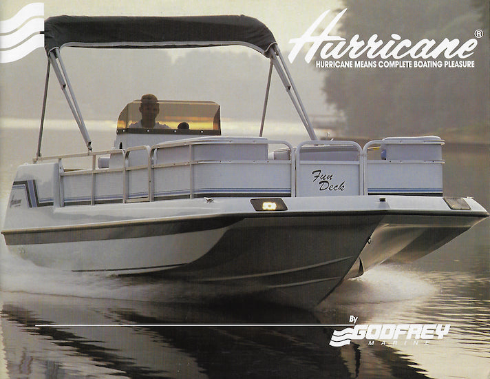 Hurricane 1991 Deck Boat Brochure SailInfo I