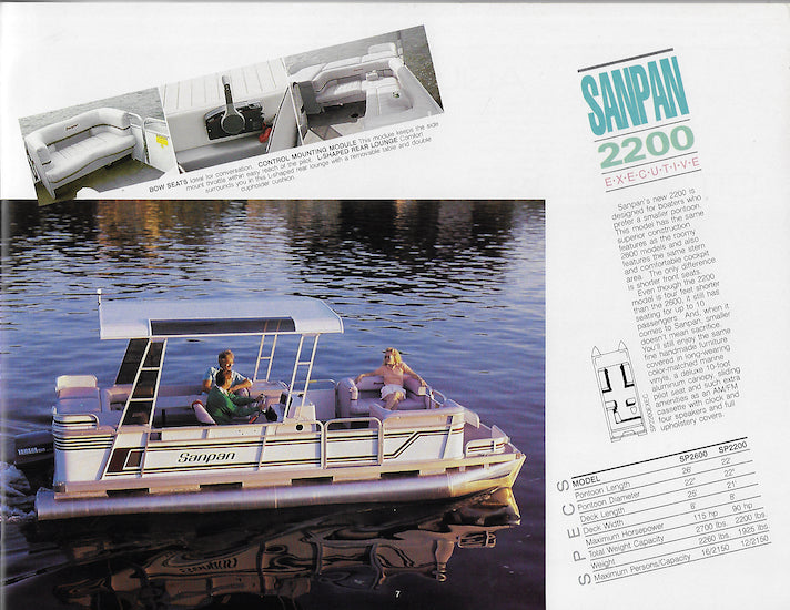Godfrey 1991 Pontoon Brochure