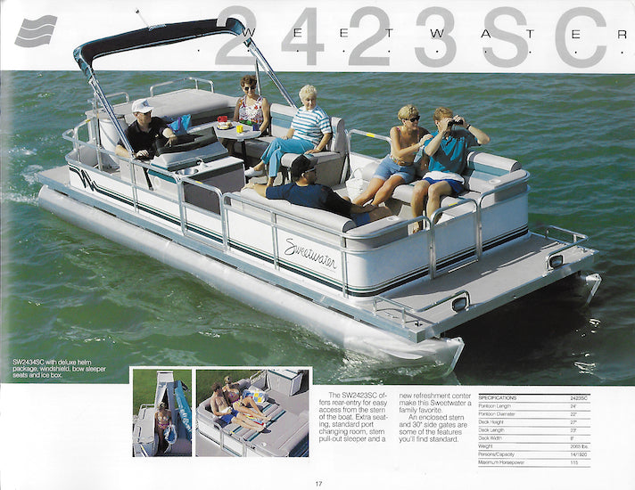 Godfrey 1993 Pontoon Brochure