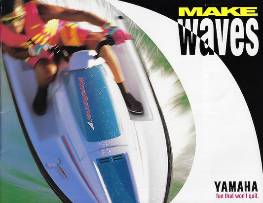Yamaha 1992 Waverunner Brochure