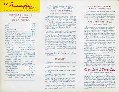 Pacemaker 29 Sea Skiff Brochure