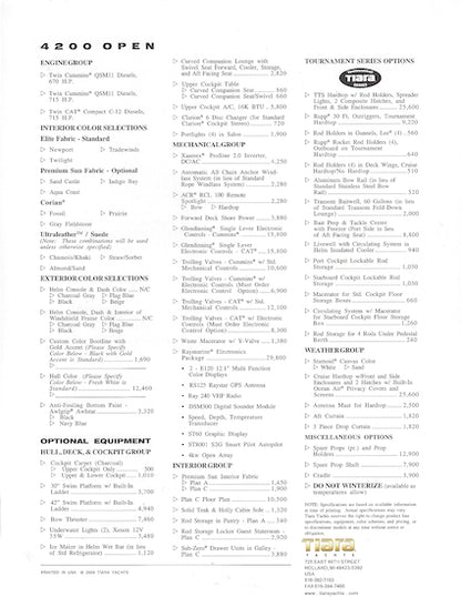 Tiara 4200 Open Specification Brochure