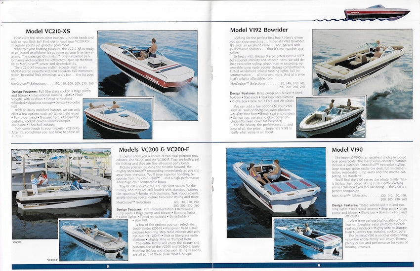 Imperial 1985 Brochure